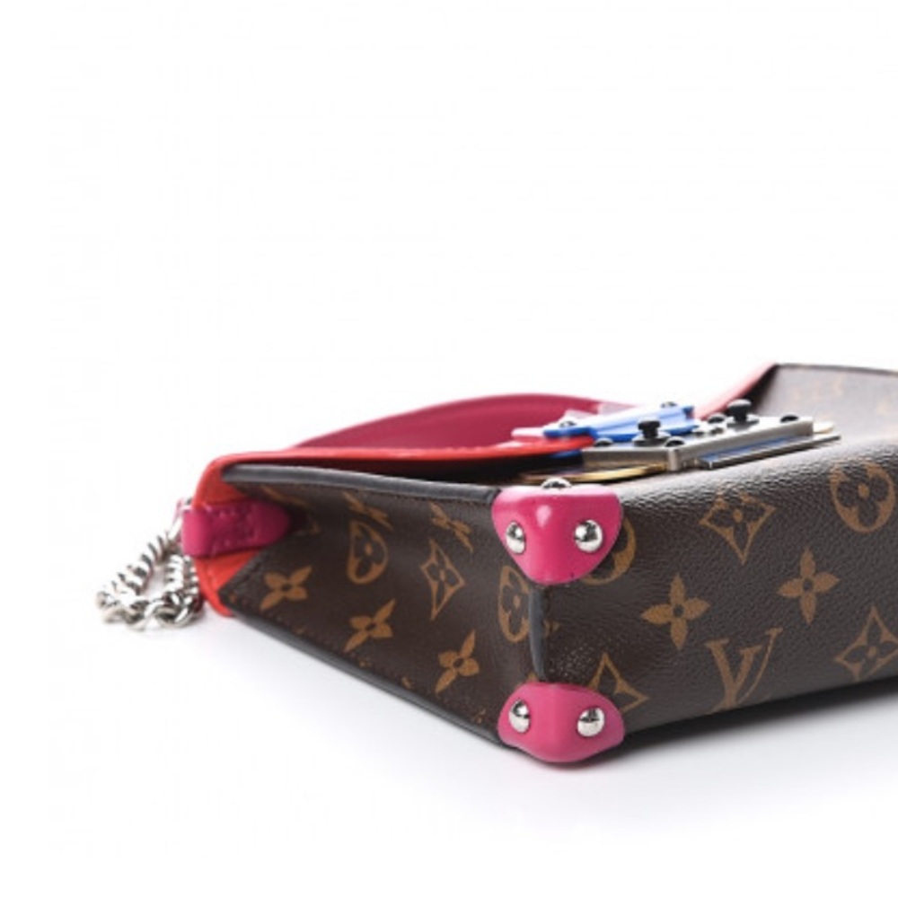 LOUIS VUITTON Monogram Tribal Mask Pochette PM - Picture 8 of 16
